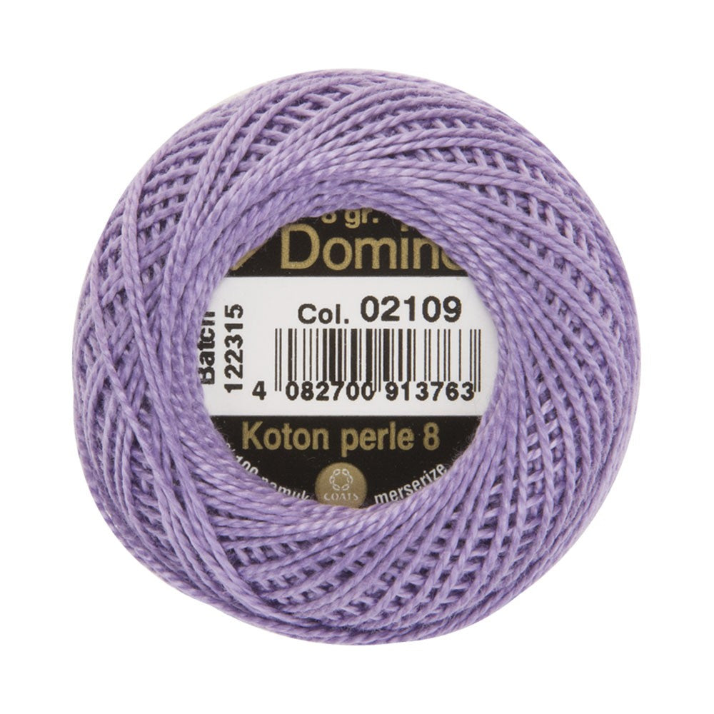 Domino Koton Perle 8gr Mor No:8 Nakış İpliği - 02109